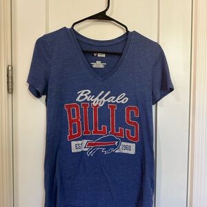 Buffalo Bills Blue V-Neck T-Shirt